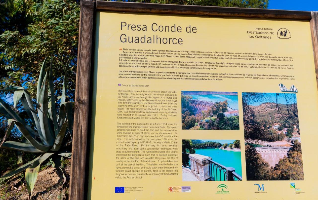 Villa Cubo's La Casa del Abuelo Ardales Esterno foto